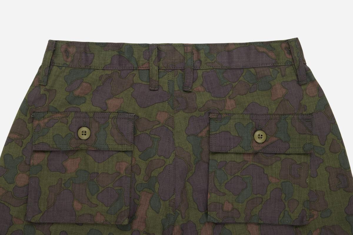 3sixteen - Fatigue Pant Dark Frog Camo HBT - City Workshop Men's Supply Co.