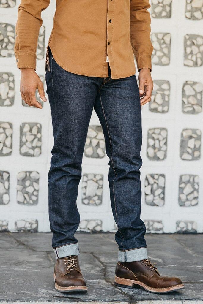 KATO The Pen Slim - Indigo Raw 17.5oz Mammoth Selvedge - City Workshop Men's Supply Co.