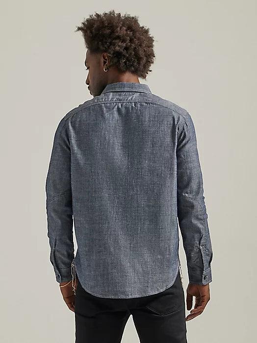 Men's Lee - 101 70'S Denim Overshirt in Dry - City Workshop Men's Supply Co.