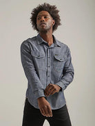 Men's Lee - 101 70'S Denim Overshirt in Dry - City Workshop Men's Supply Co.