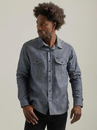 Men's Lee - 101 70'S Denim Overshirt in Dry - City Workshop Men's Supply Co.