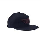 City Workshop "Wings" Logo Cap - Black/Black/Red Stitch - City Workshop Men's Supply Co.