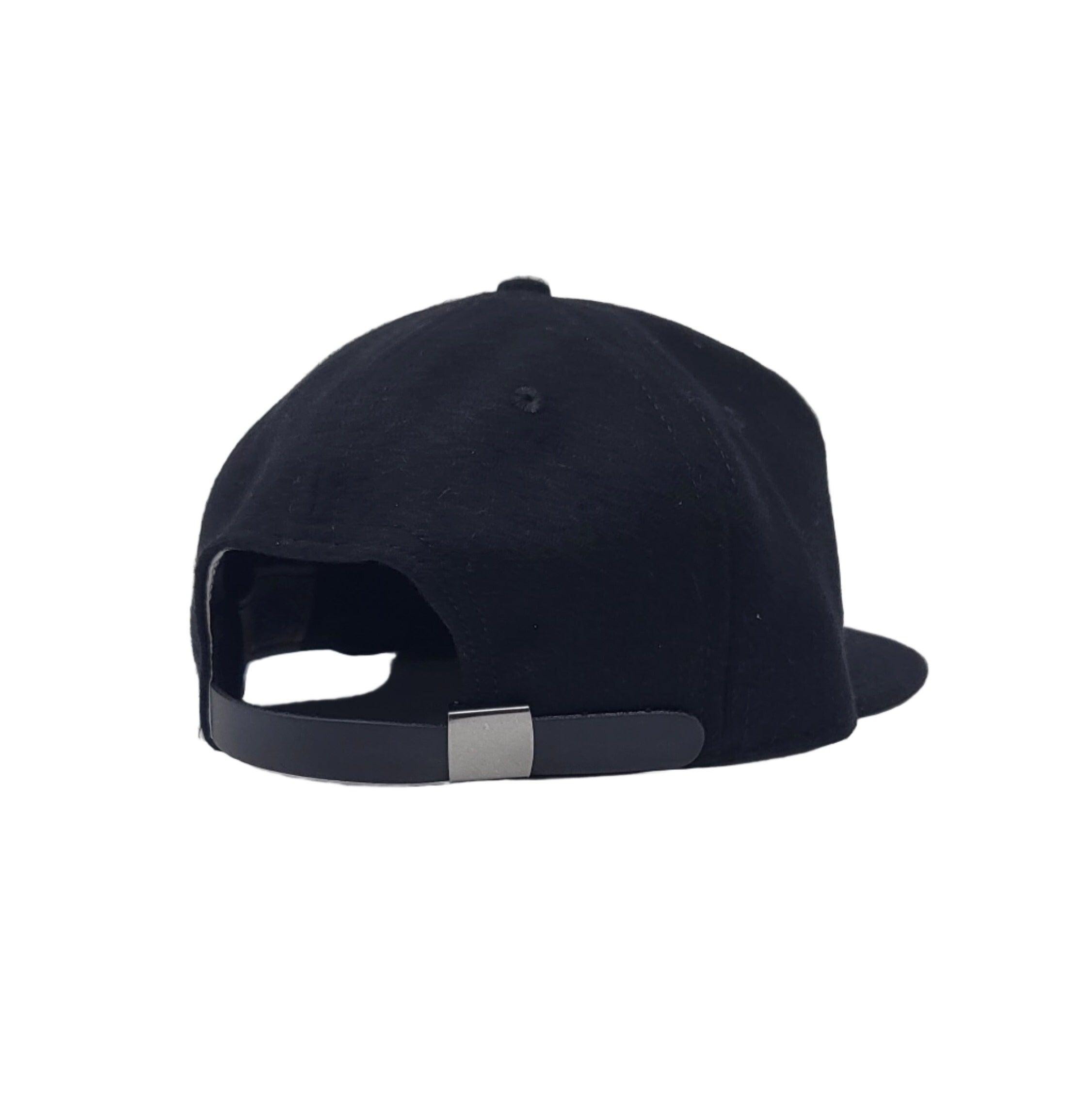 City Workshop "Wings" Logo Cap - Black/Black/Red Stitch - City Workshop Men's Supply Co.