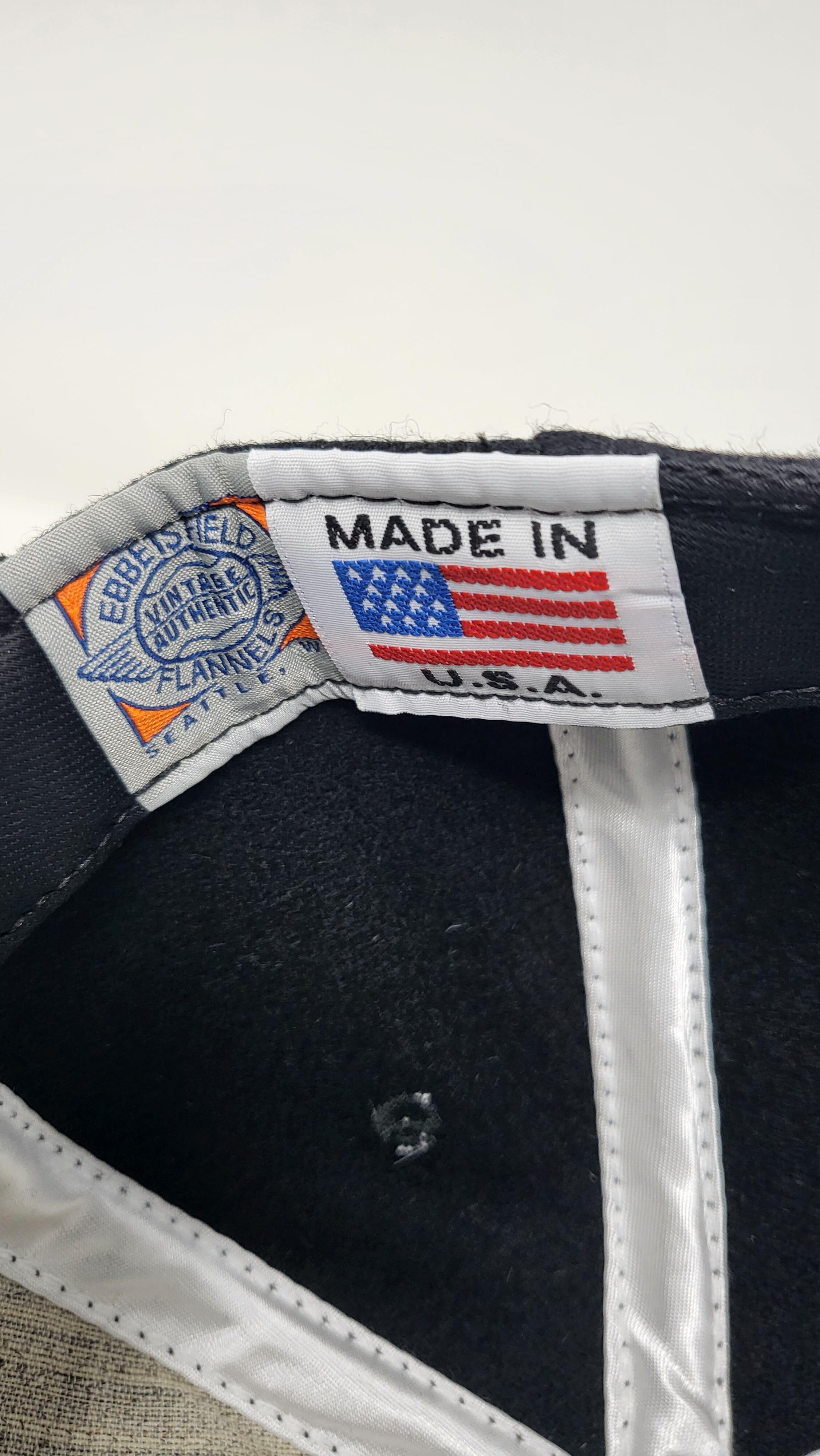 City Workshop "Wings" Logo Cap - Black/Black/Red Stitch - City Workshop Men's Supply Co.