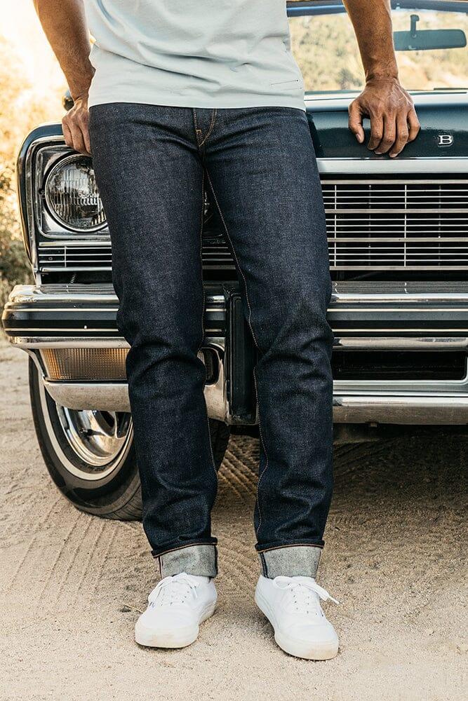 KATO The Pen Slim - Indigo Raw 17.5oz Mammoth Selvedge - City Workshop Men's Supply Co.