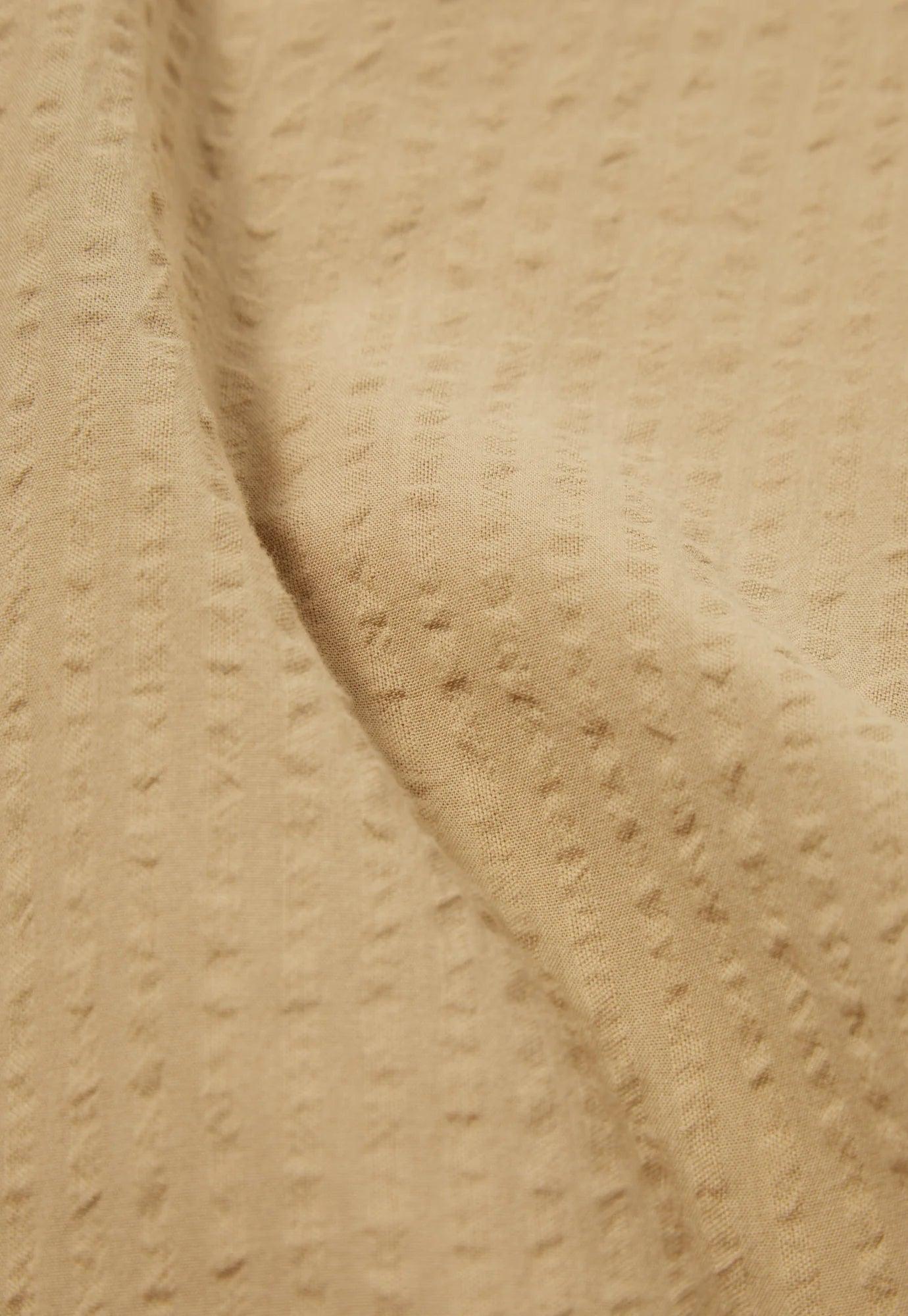 Universal Works - Camp Shirt II In Summer Oak Onda Cotton - City Workshop Men's Supply Co.