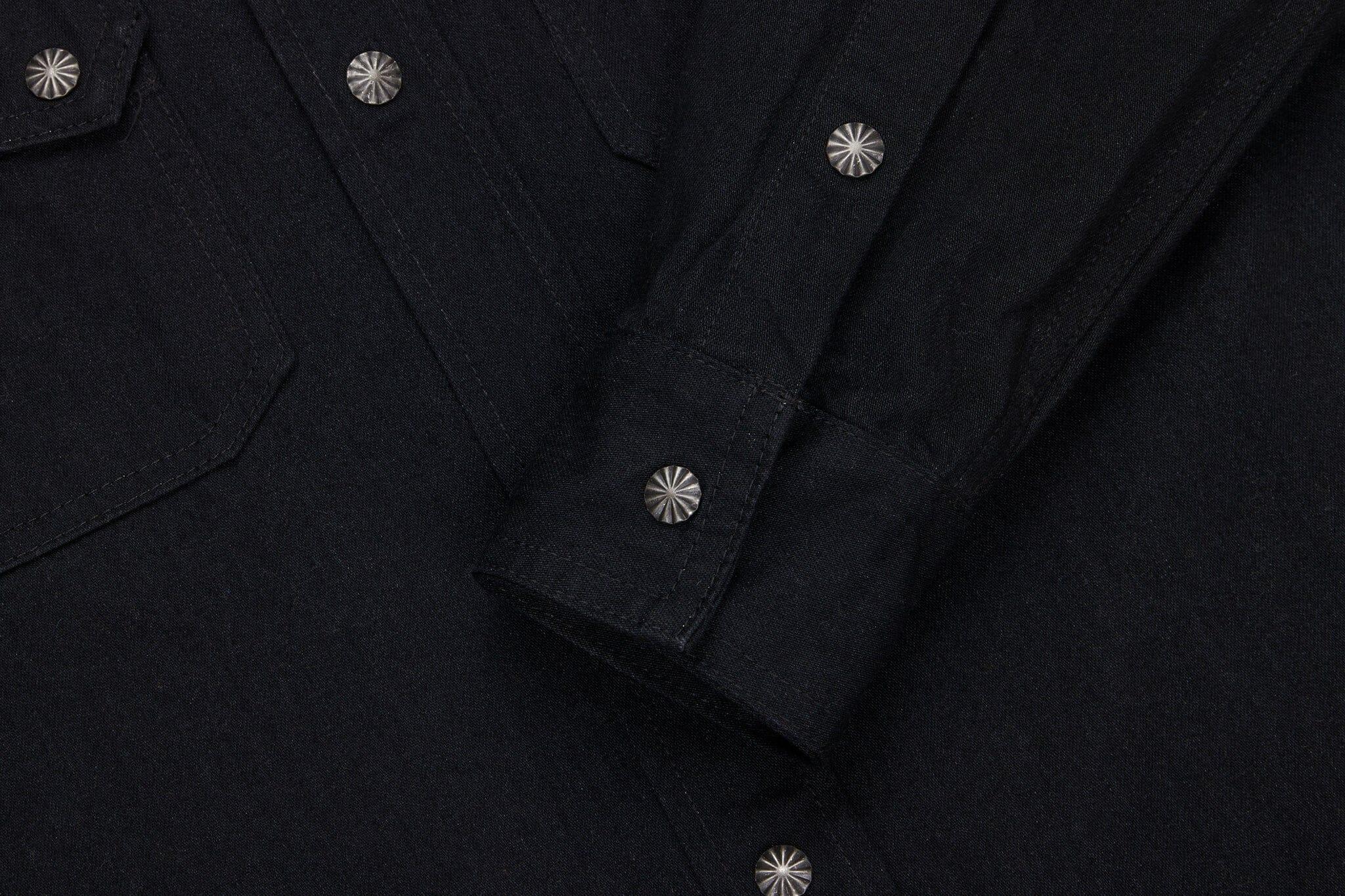 3sixteen - Crosscut Western Black Denim - City Workshop Men's Supply Co.