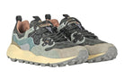 Flower Mountain - YAMANO 3 UNI SUEDE/NYLON/ANIMAL PRINT IN ANTHRACITE-GREEN - City Workshop Men's Supply Co.