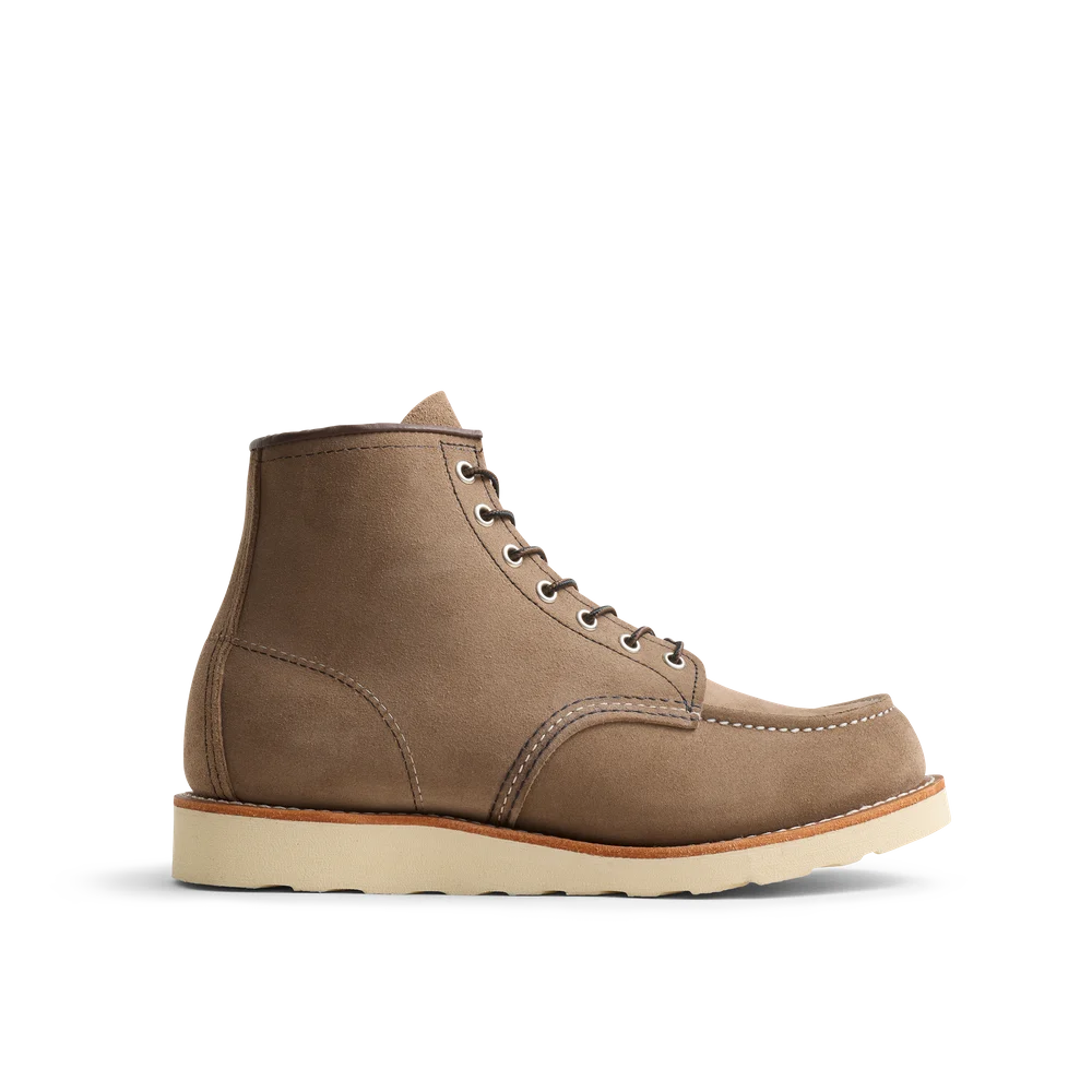 Red Wing Heritage 6 Inch Classic Moc #8838 // Sandstone Mohave - City Workshop Men's Supply Co.