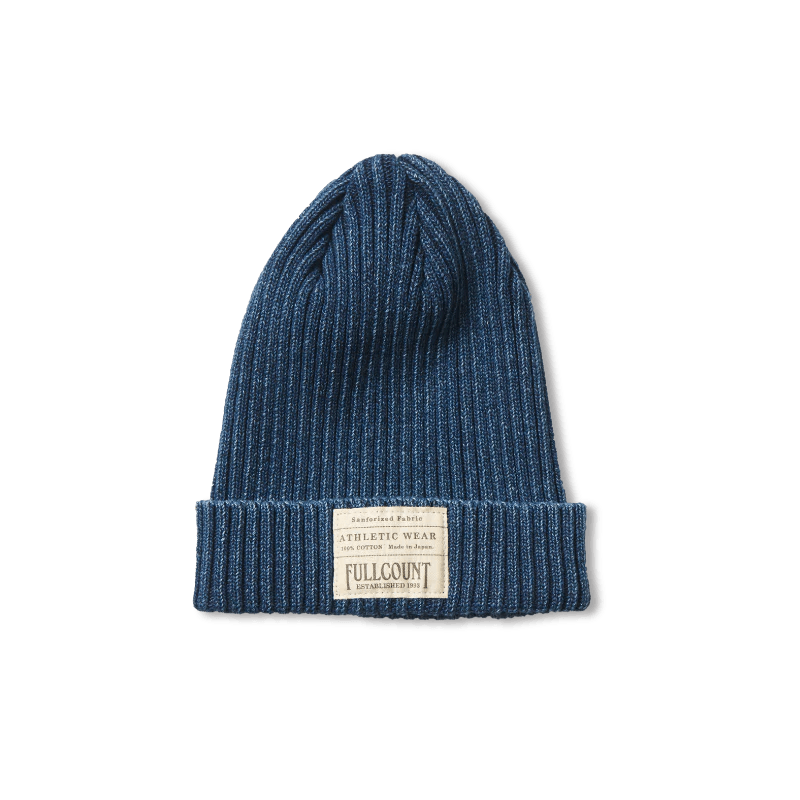 Full Count - 6817 Ribbed Watch Cap - Indigo - City Workshop Men's Supply Co.