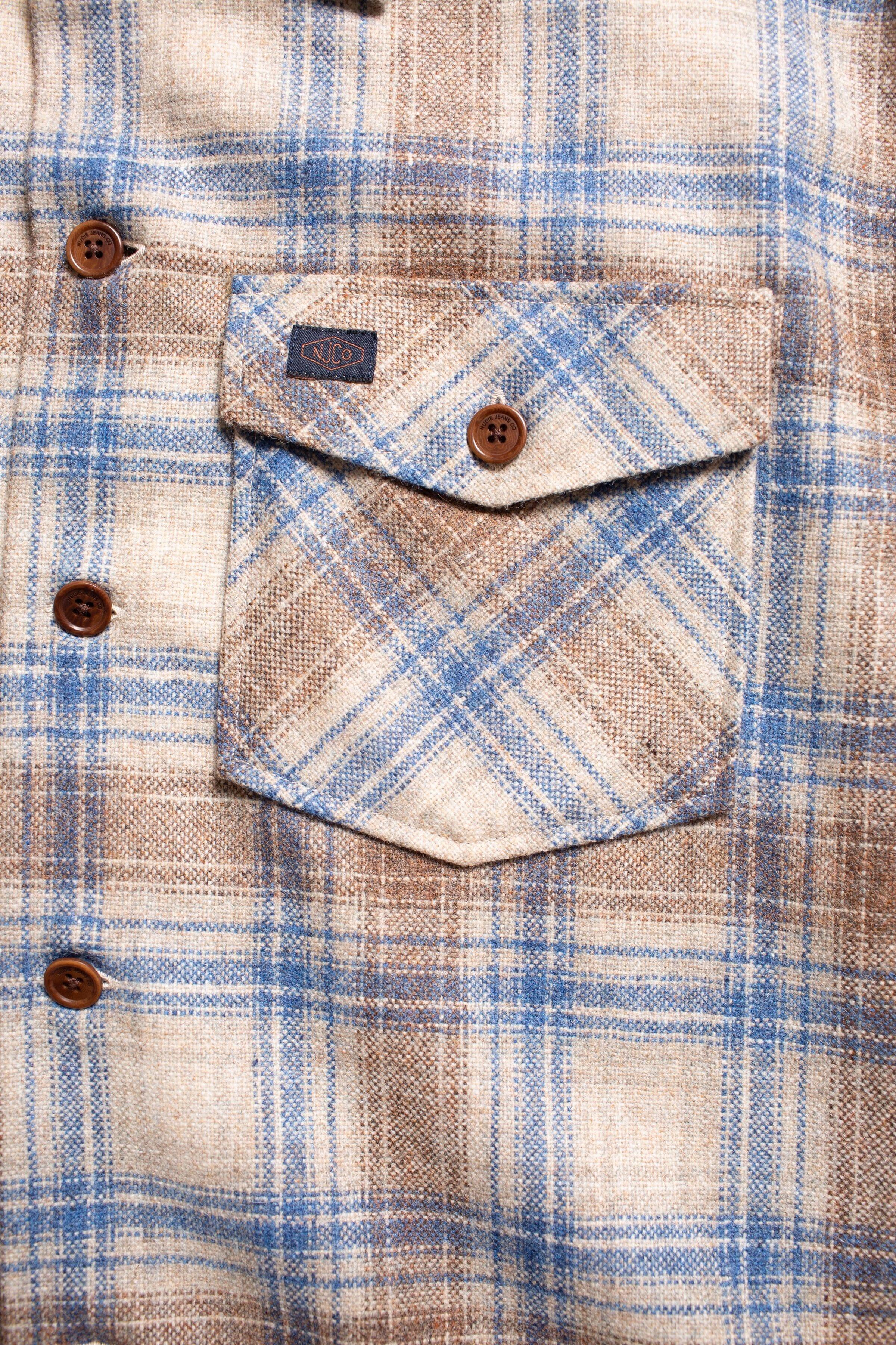 Nudie Jeans Co. - Vincent Board Shirt Beige - City Workshop Men's Supply Co.