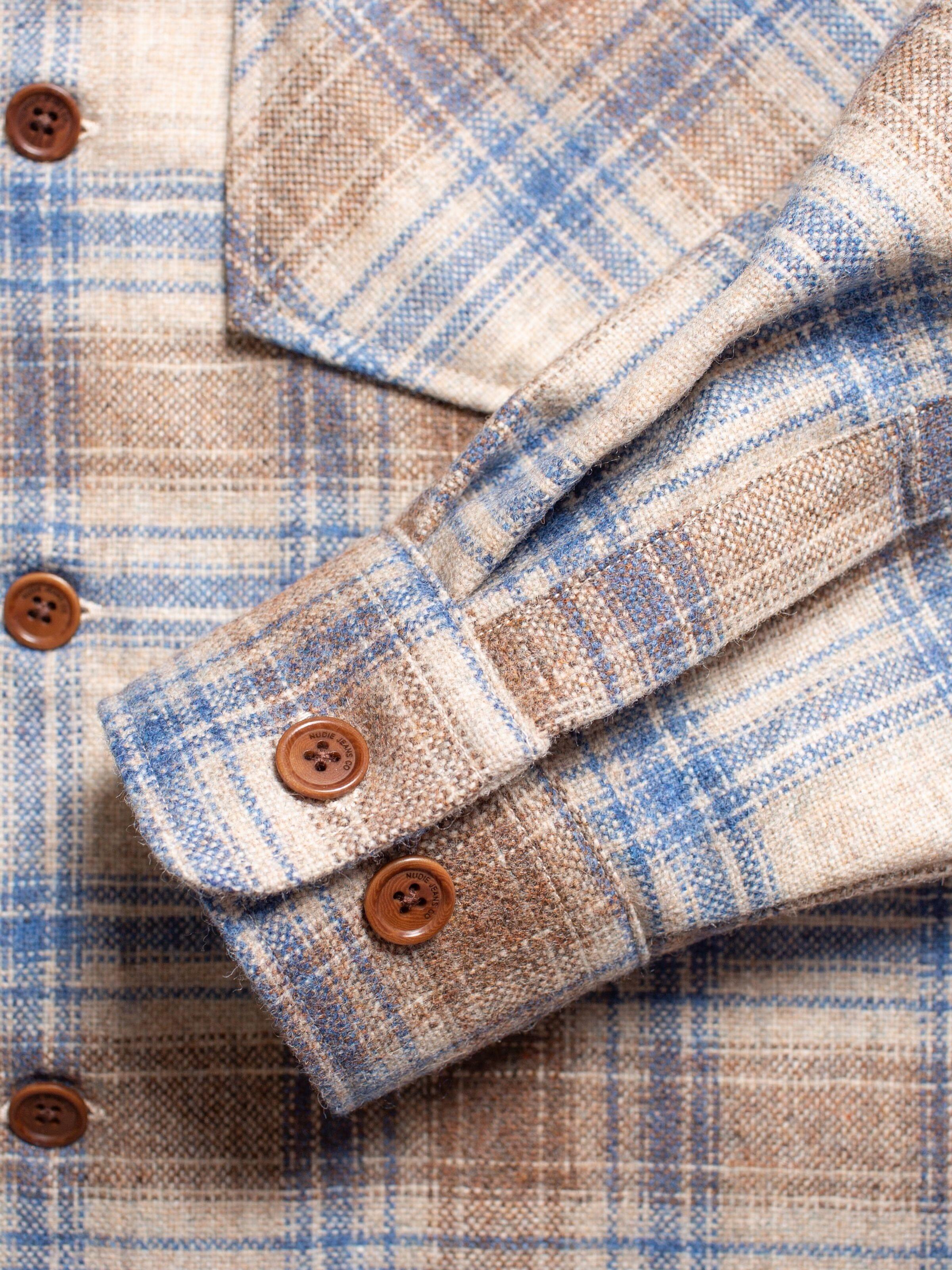 Nudie Jeans Co. - Vincent Board Shirt Beige - City Workshop Men's Supply Co.