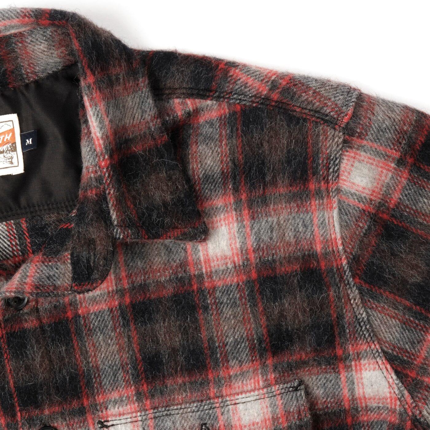 Freenote Cloth - Alta Black Plaid Classic Overshirt - City Workshop Men's Supply Co.