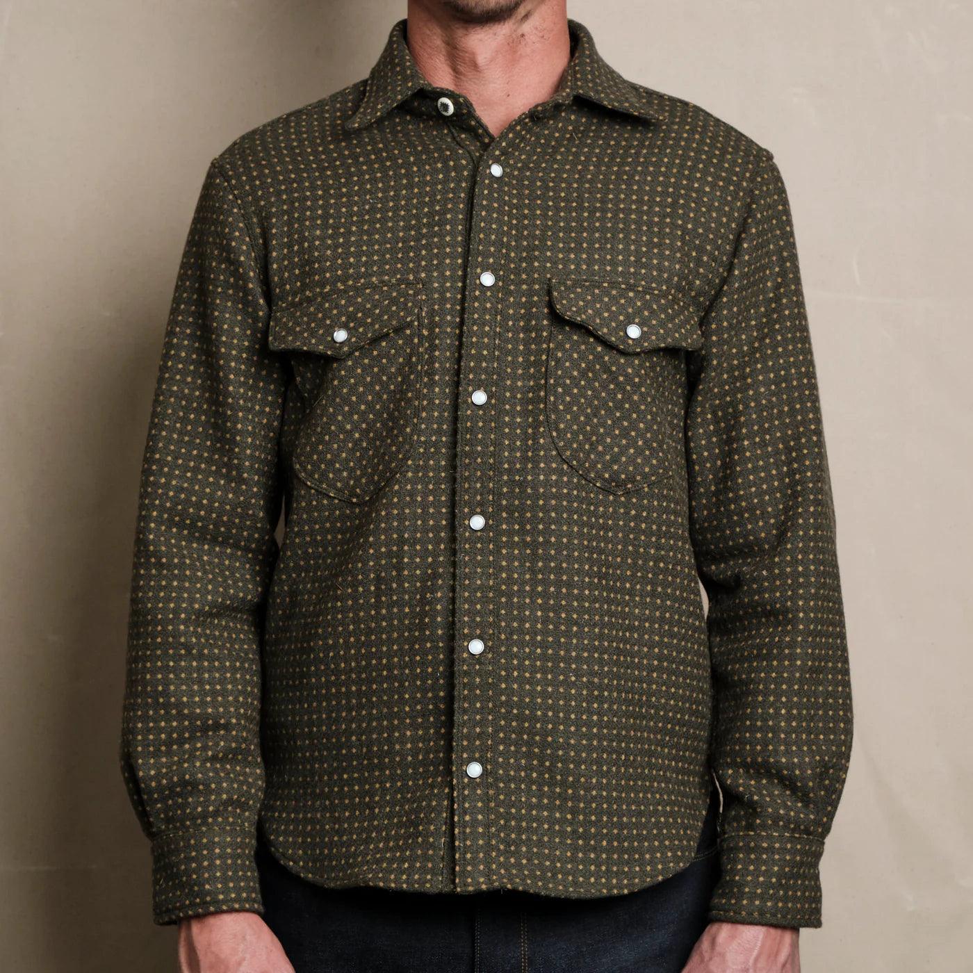 Freenote Cloth - Bodie Pine Green - City Workshop Men's Supply Co.