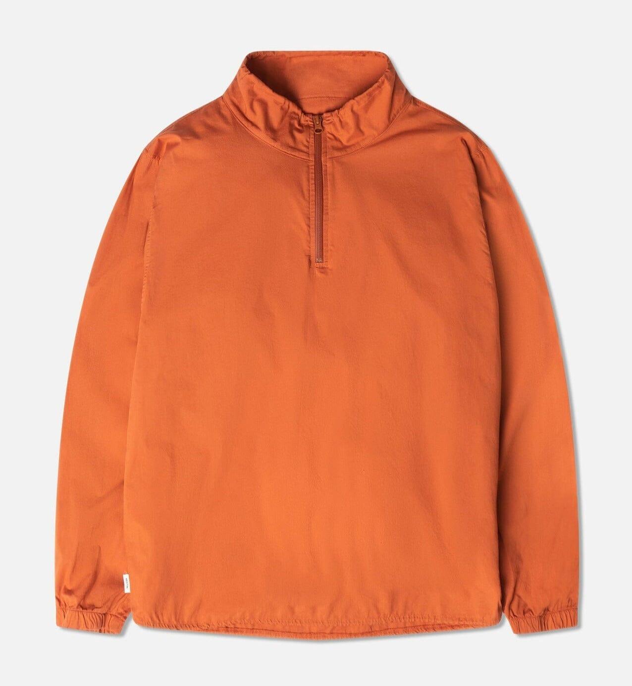 Kestin - Crieff Windbreaker in Burnt Orange Cotton - City Workshop Men's Supply Co.