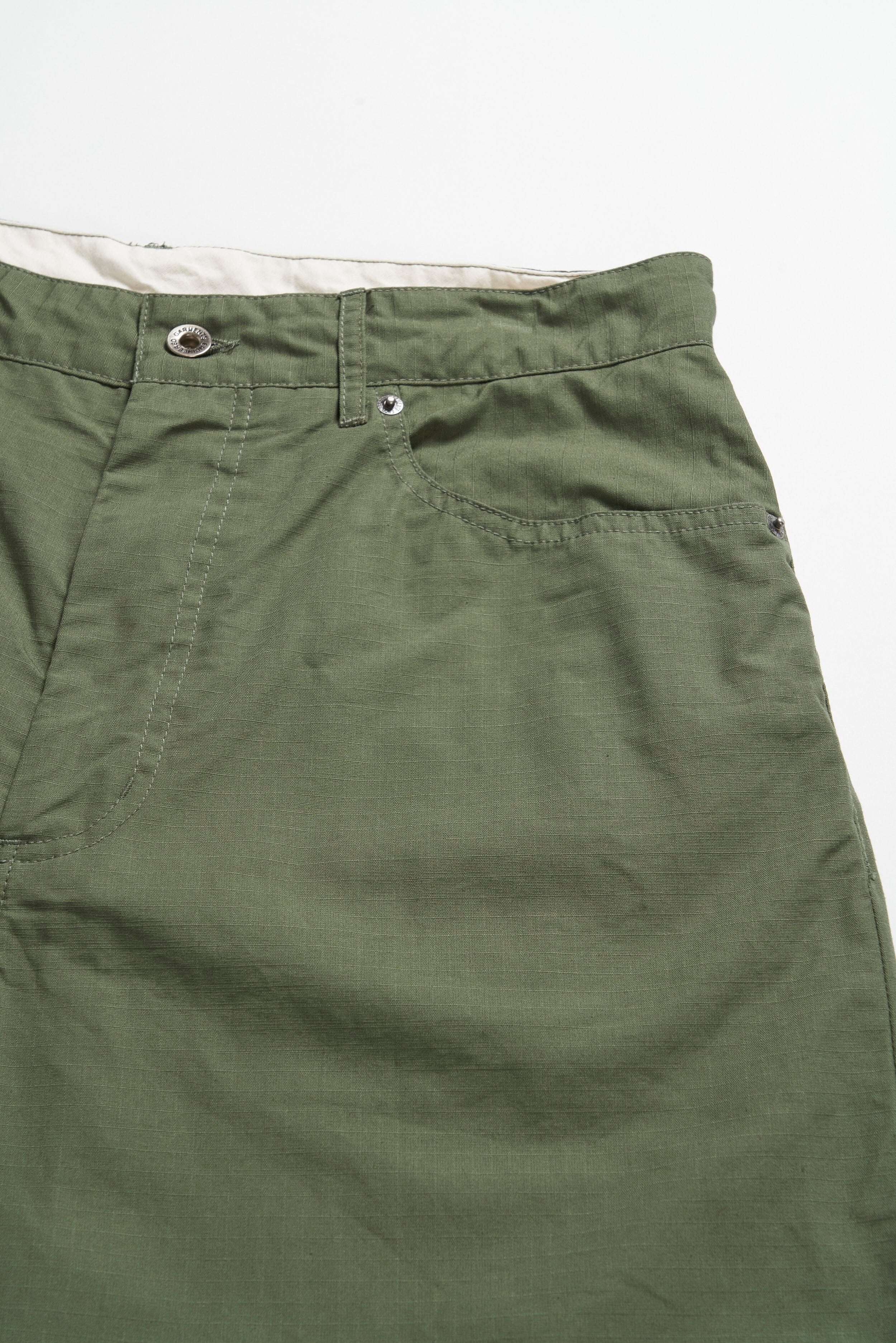 Engineered Garments - RF Jeans - Olive Cotton Ripstop - City Workshop Men's Supply Co.
