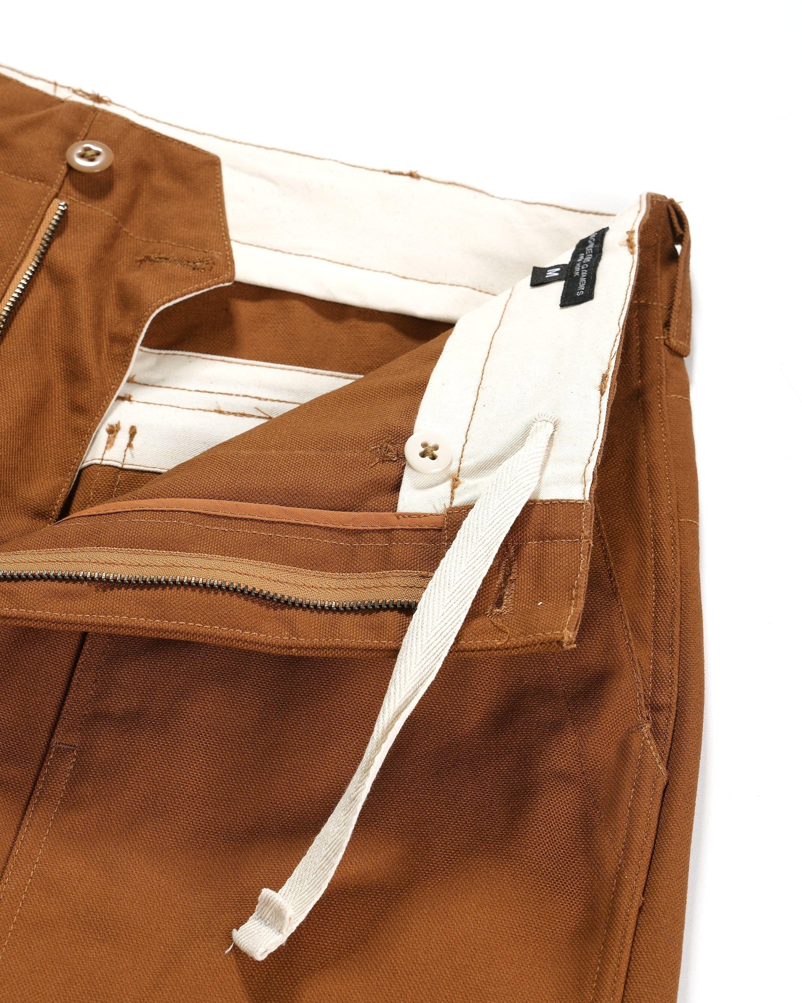Engineered Garments - Fatigue Pants - Brown 12oz Duck Canvas - City Workshop Men's Supply Co.