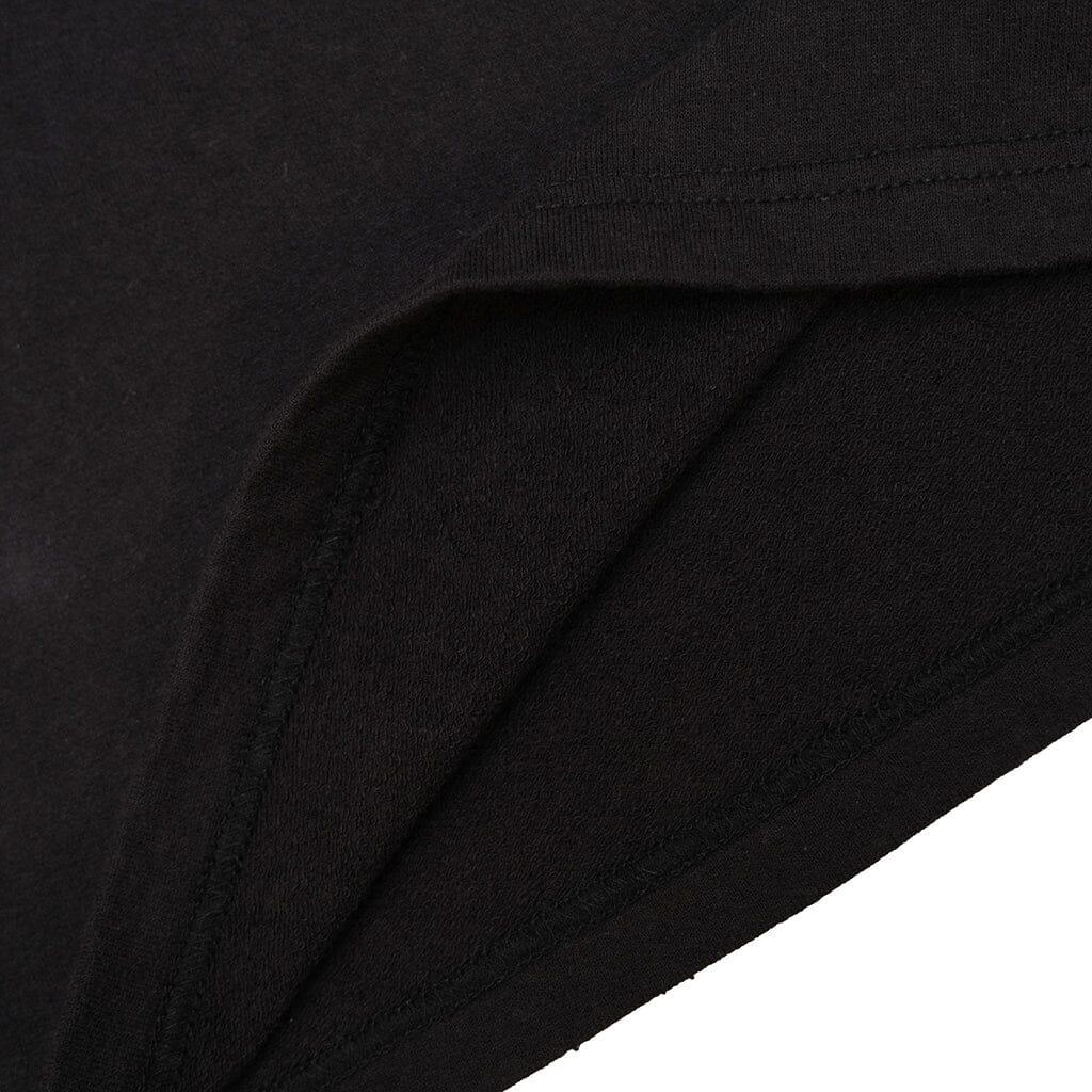 SAMURAI JEANS SJST23-107 LOOPWHEEL LOGO PRINT TEE (SUMI BLACK) - City Workshop Men's Supply Co.