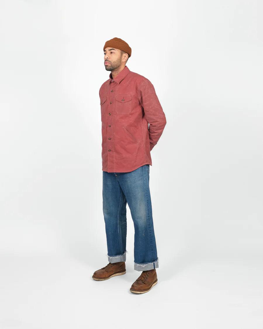 Dehen 1920 - Crissman Overshirt - Nautical Red - City Workshop Men's Supply Co.