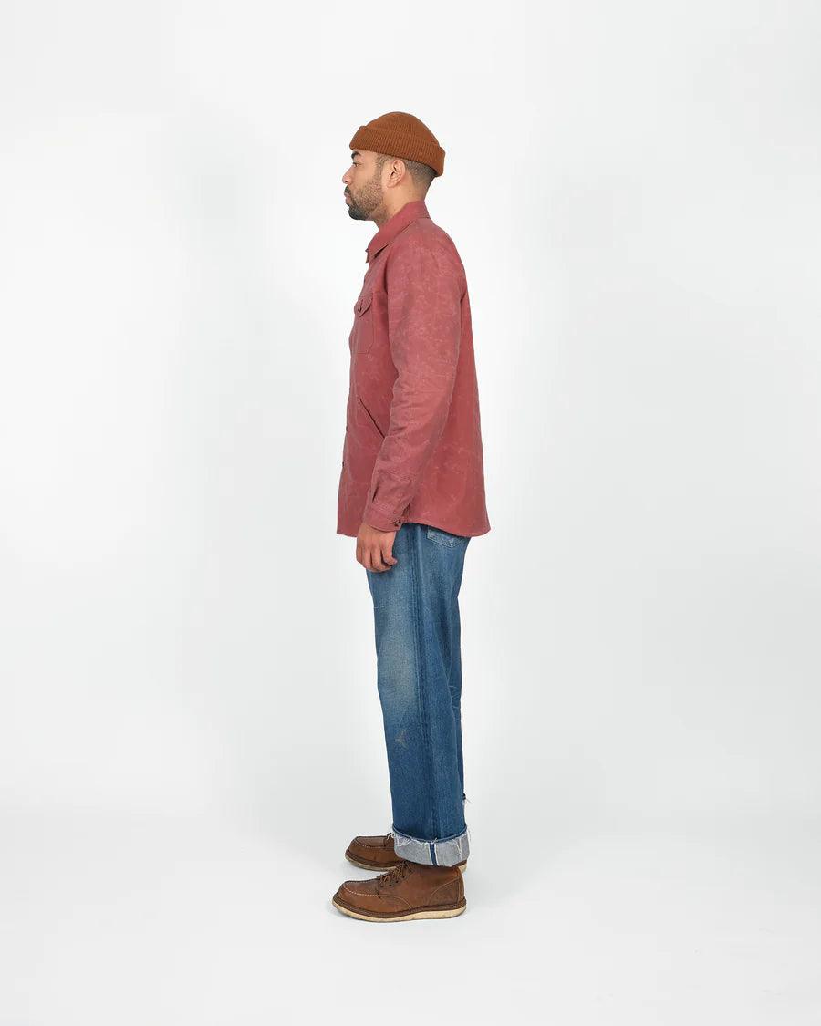 Dehen 1920 - Crissman Overshirt - Nautical Red - City Workshop Men's Supply Co.