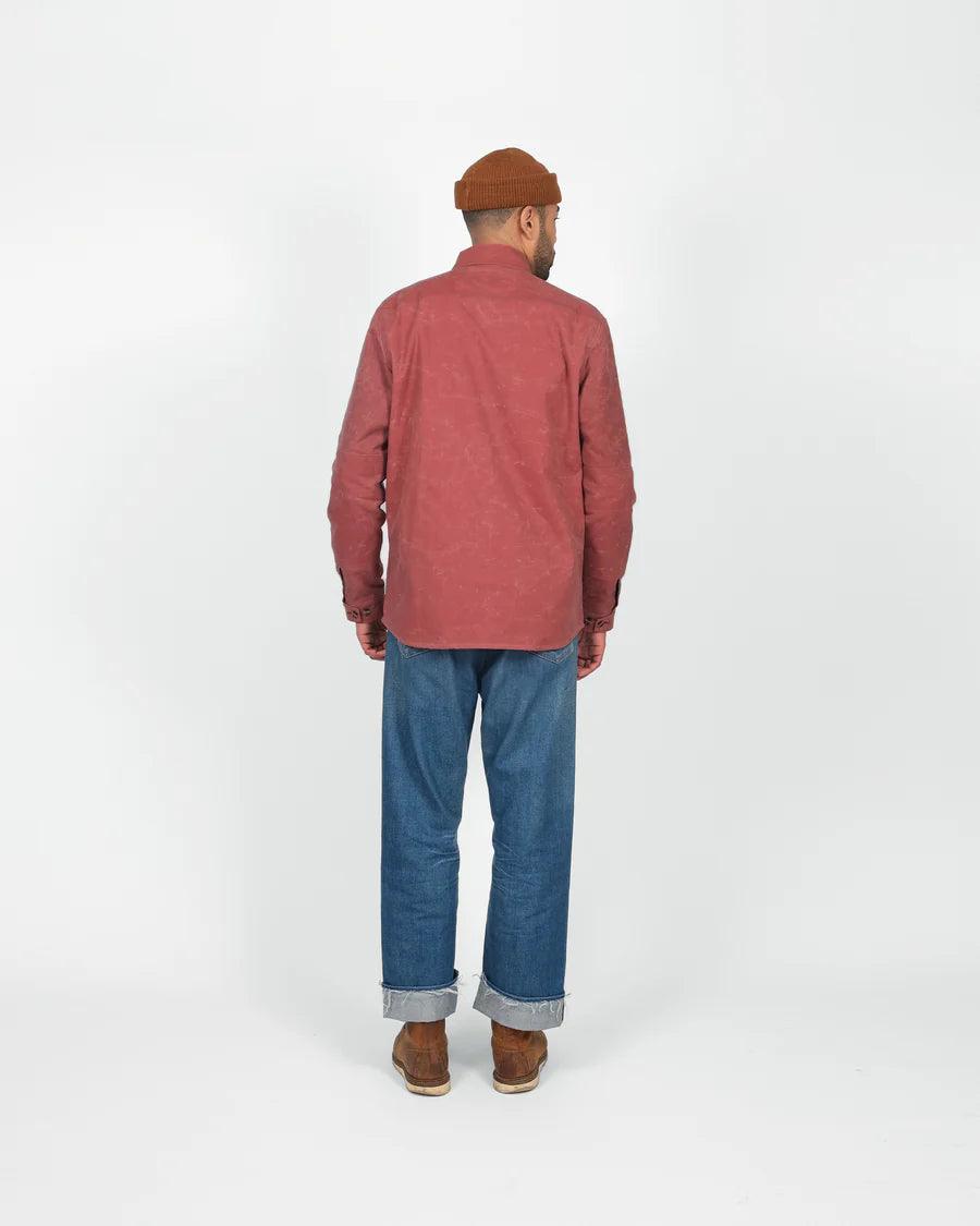 Dehen 1920 - Crissman Overshirt - Nautical Red - City Workshop Men's Supply Co.