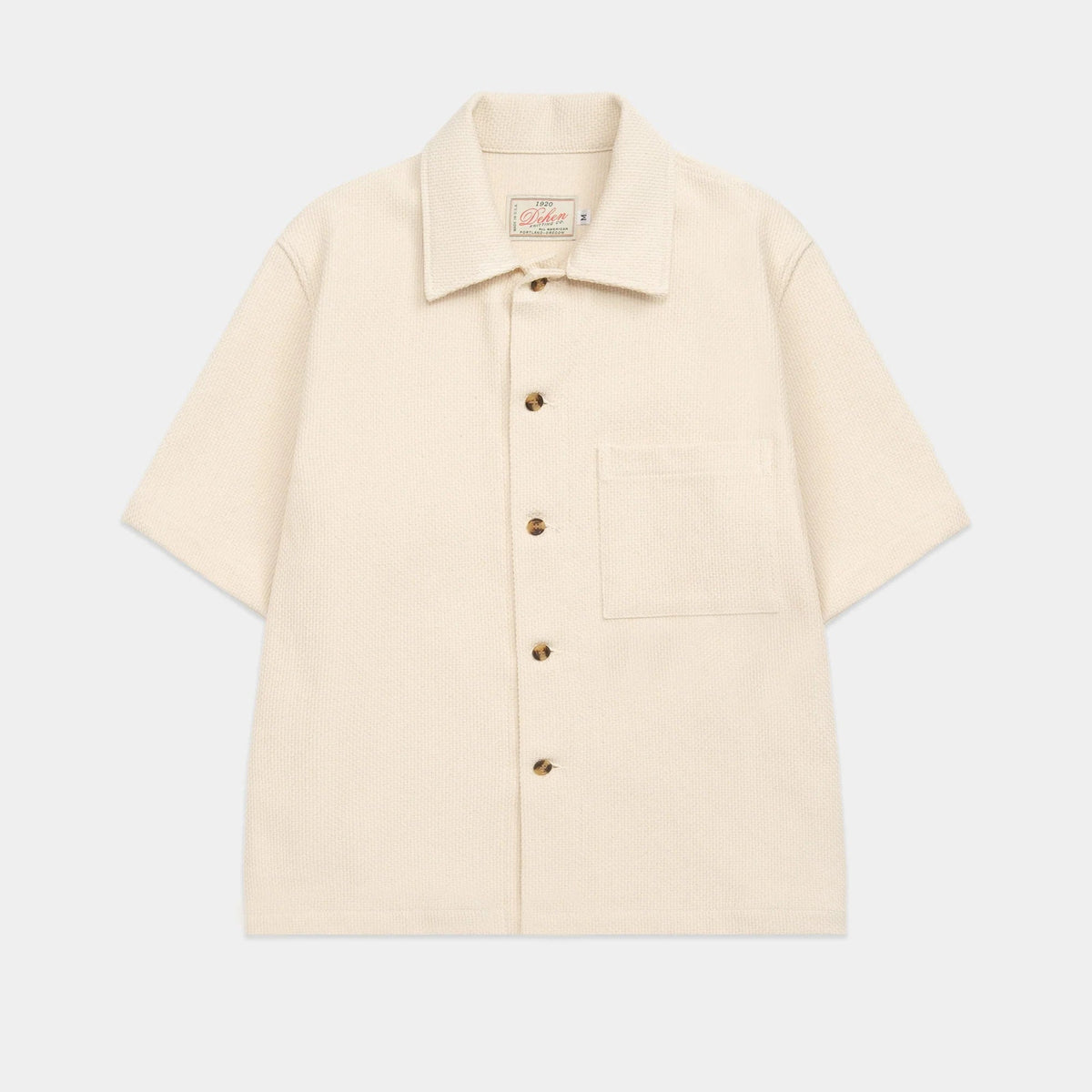 Dehen 1920 - Lounge Shirt - Natural Sashiko – City Workshop Men's