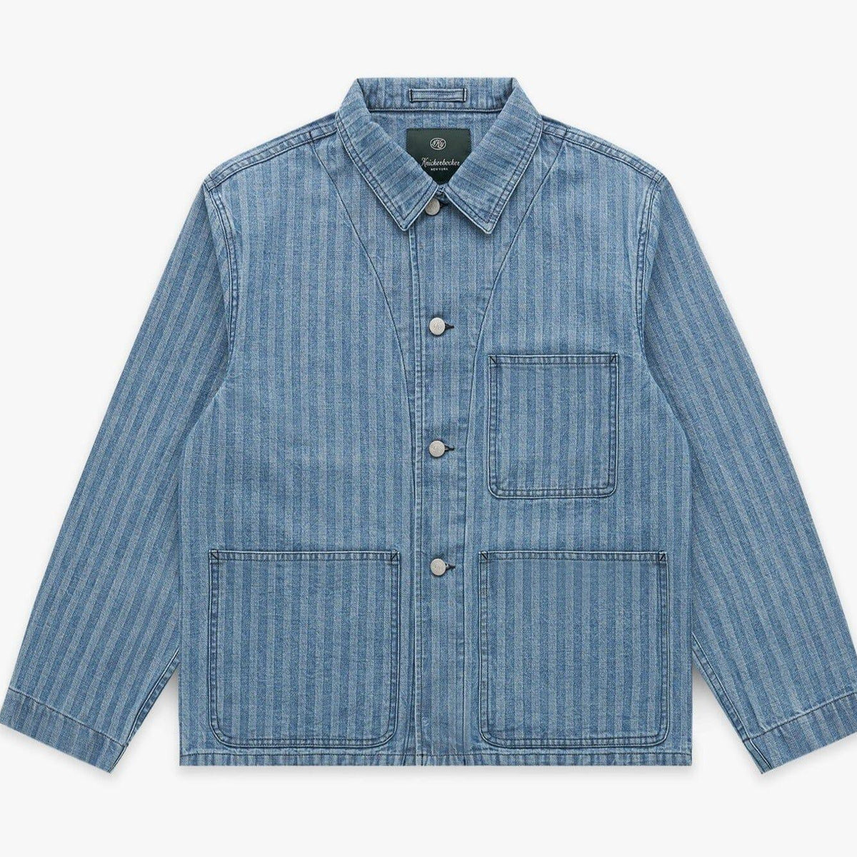 Knickerbocker - Factory Denim Chore Coat - Light Wash Fisher 