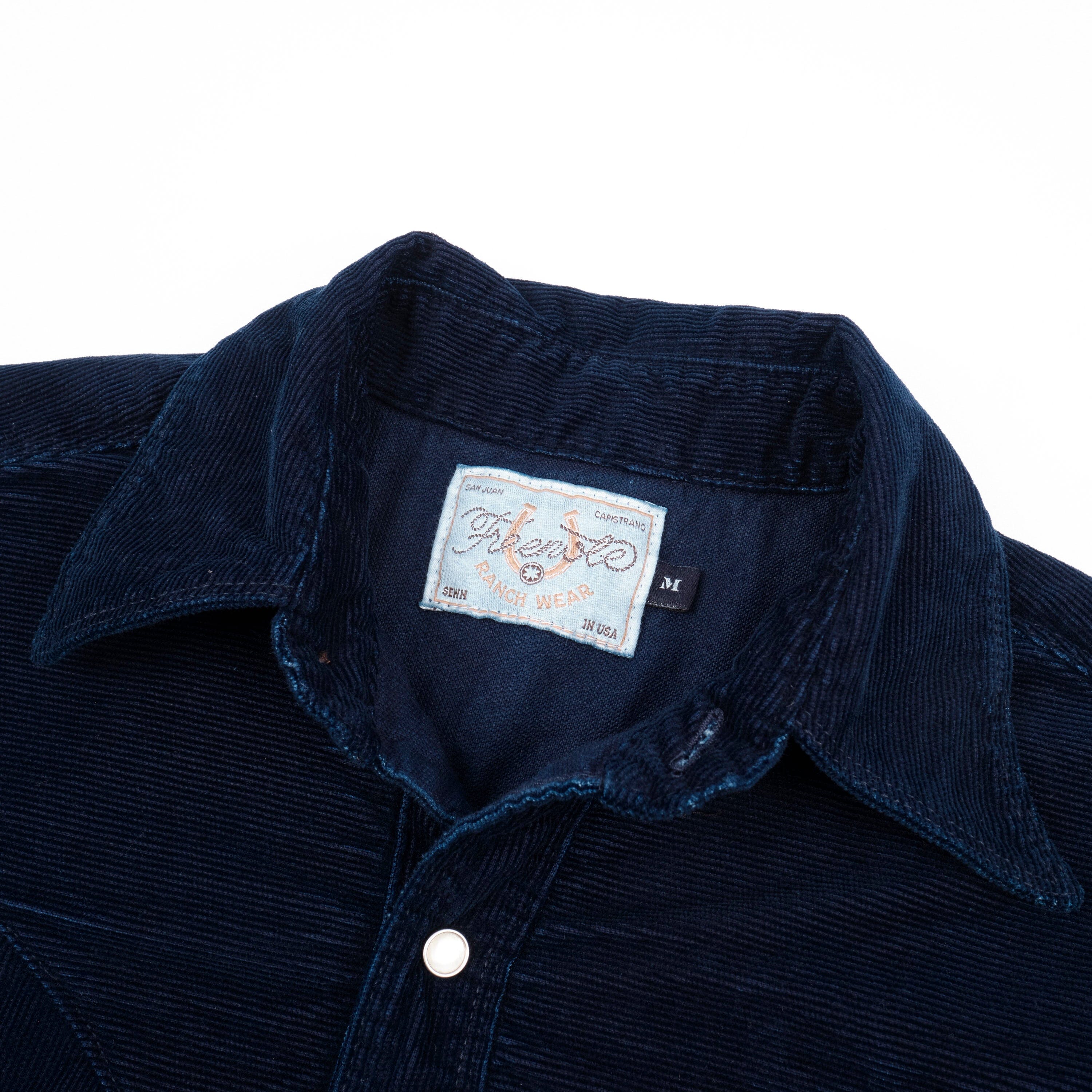 Freenote Cloth - Packard Indigo Corduroy - City Workshop Men's Supply Co.