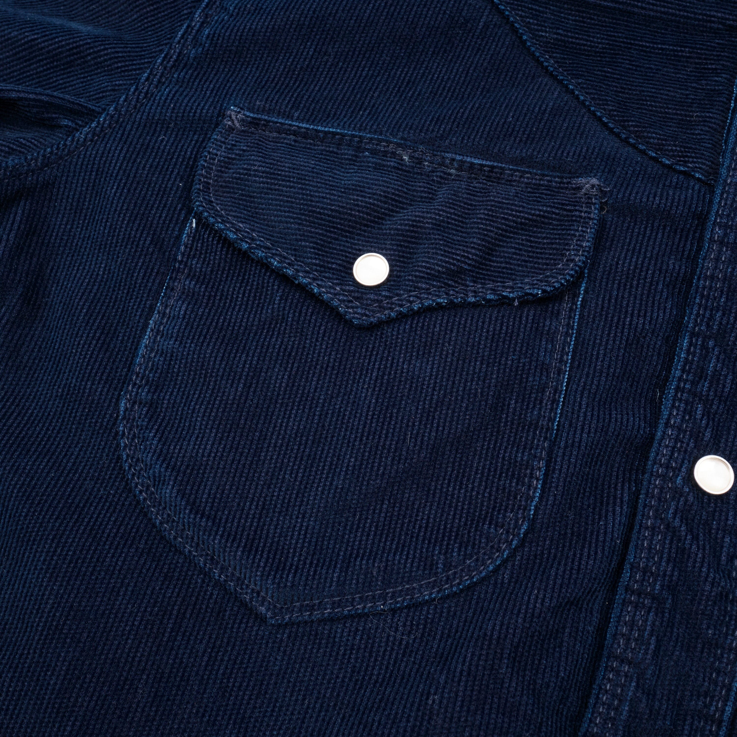 Freenote Cloth - Packard Indigo Corduroy - City Workshop Men's Supply Co.