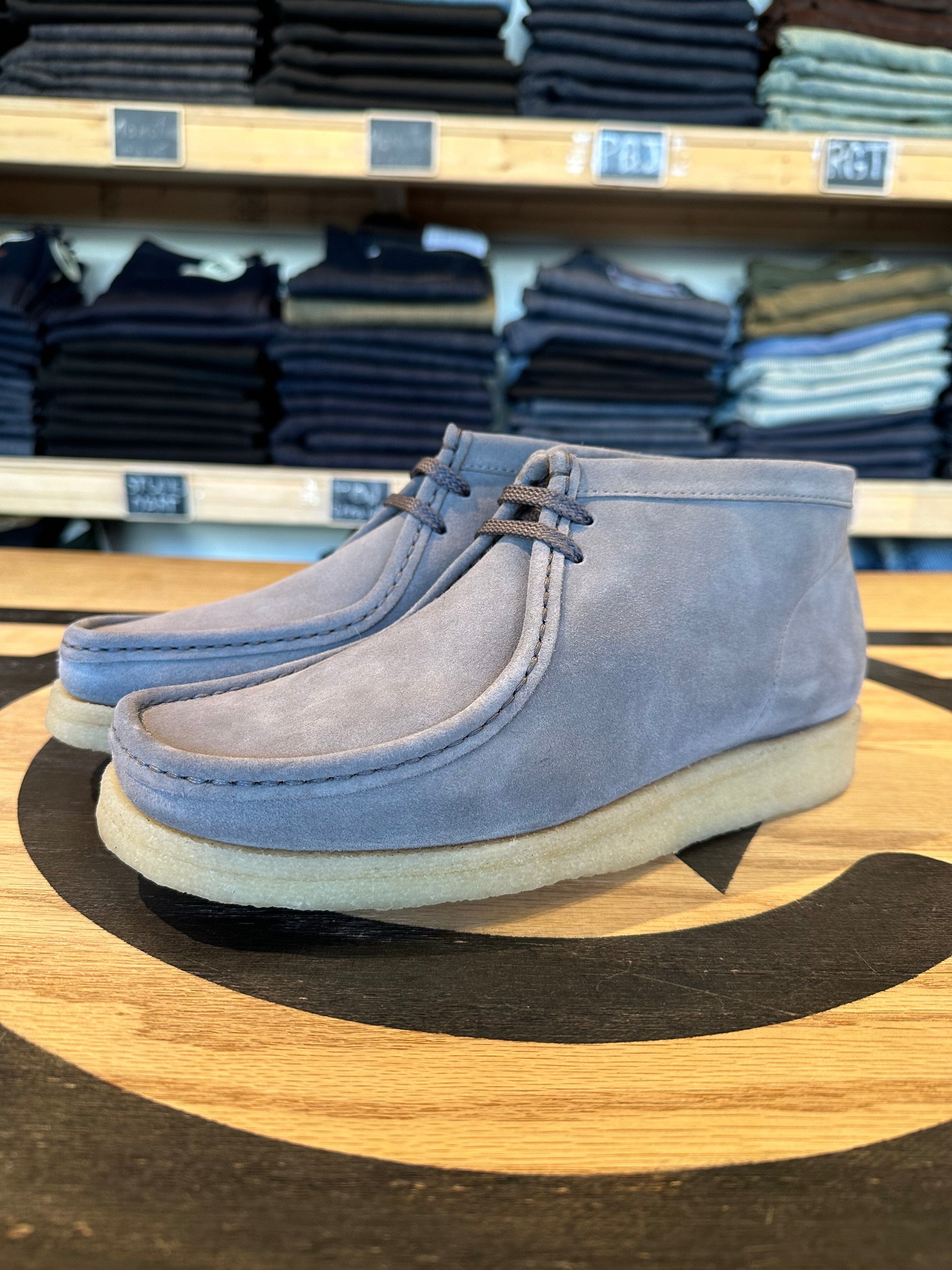 Padmore & Barnes - P404 Original Boot - Grey Suede – City Workshop