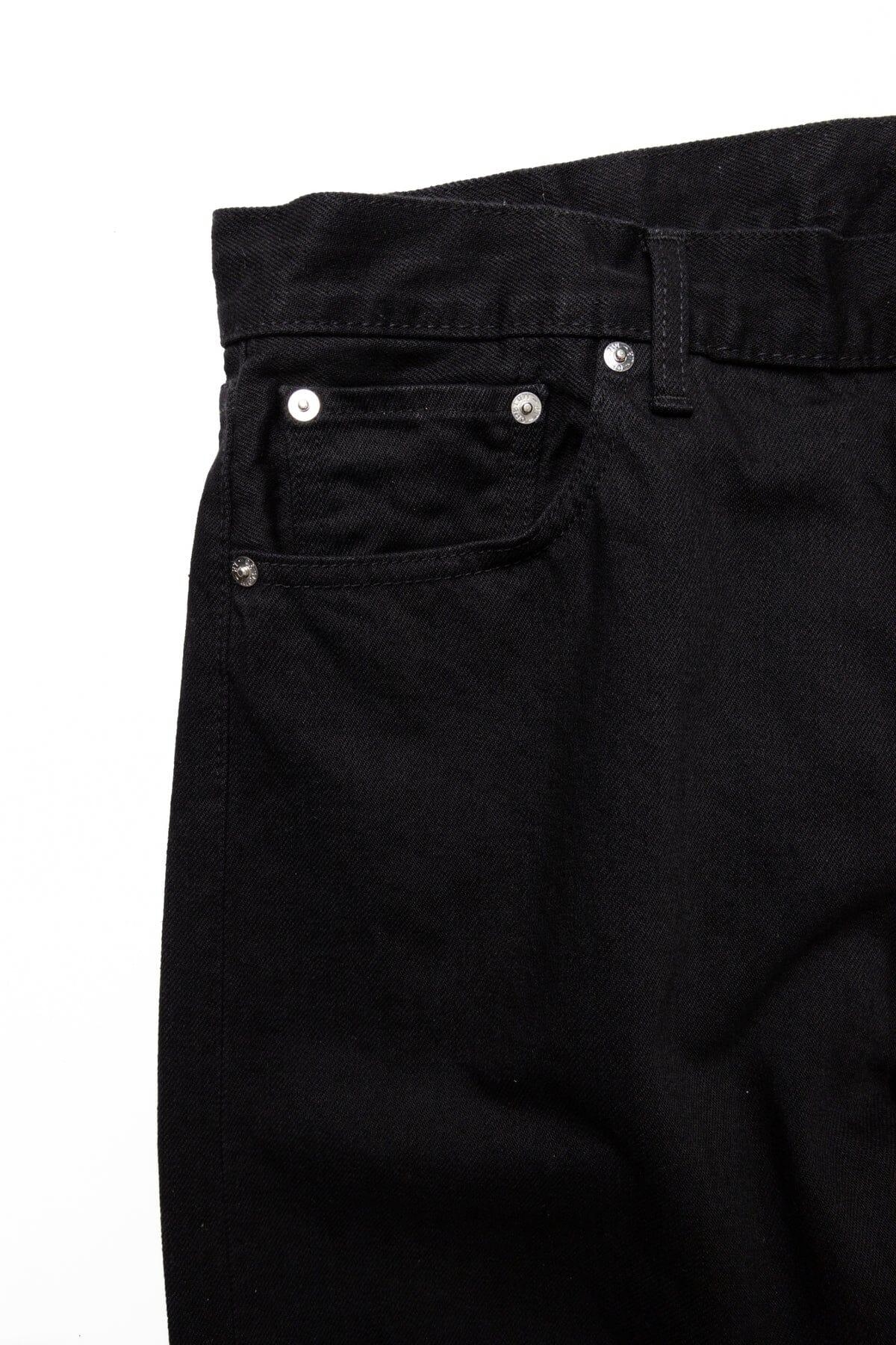 orSlow - (01-0107W-D61) 107 Ivy Fit Black Selvedge Denim D61 - City Workshop Men's Supply Co.