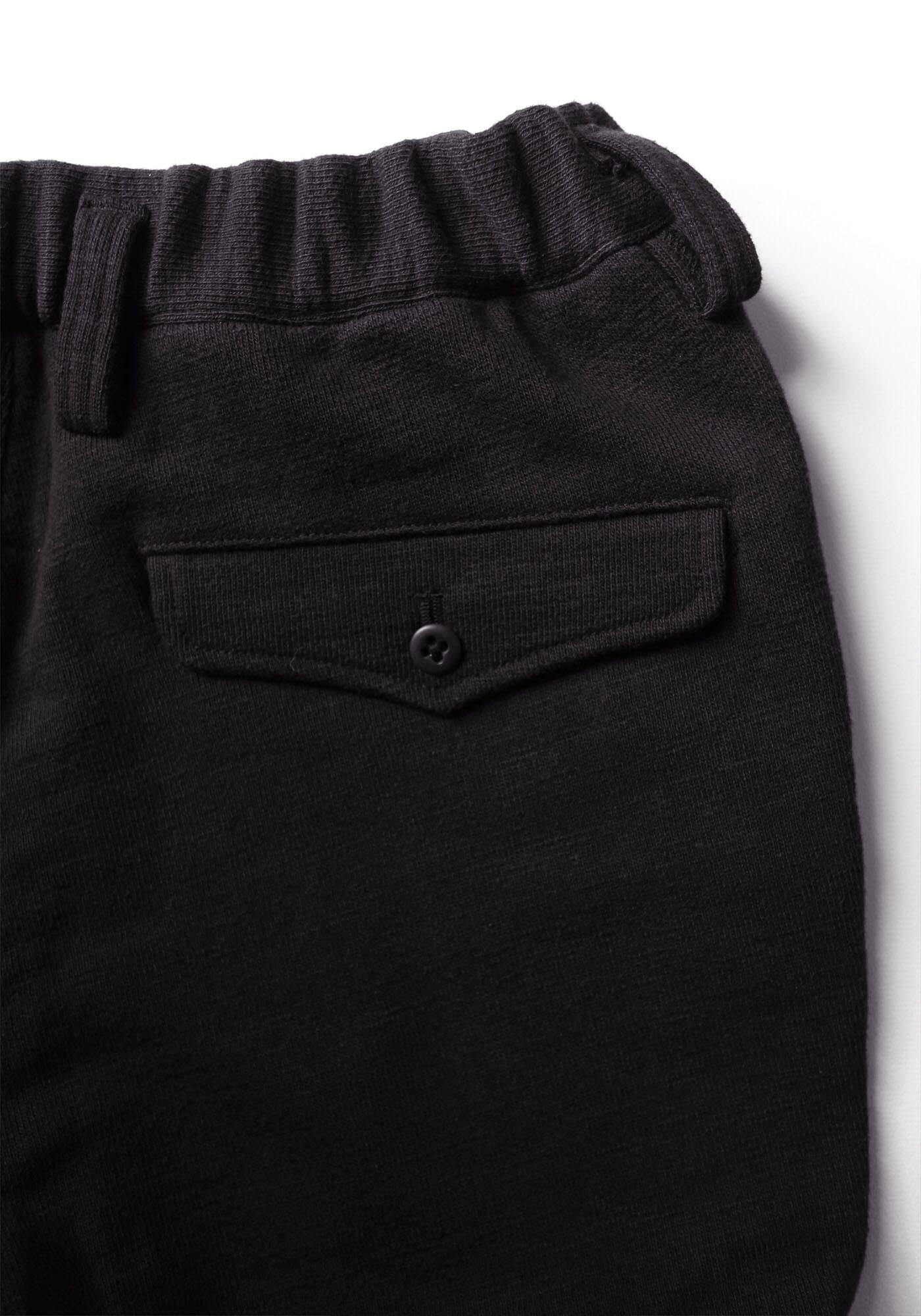Jackman - GG Sweat Trousers in Black - City Workshop Men's Supply Co.