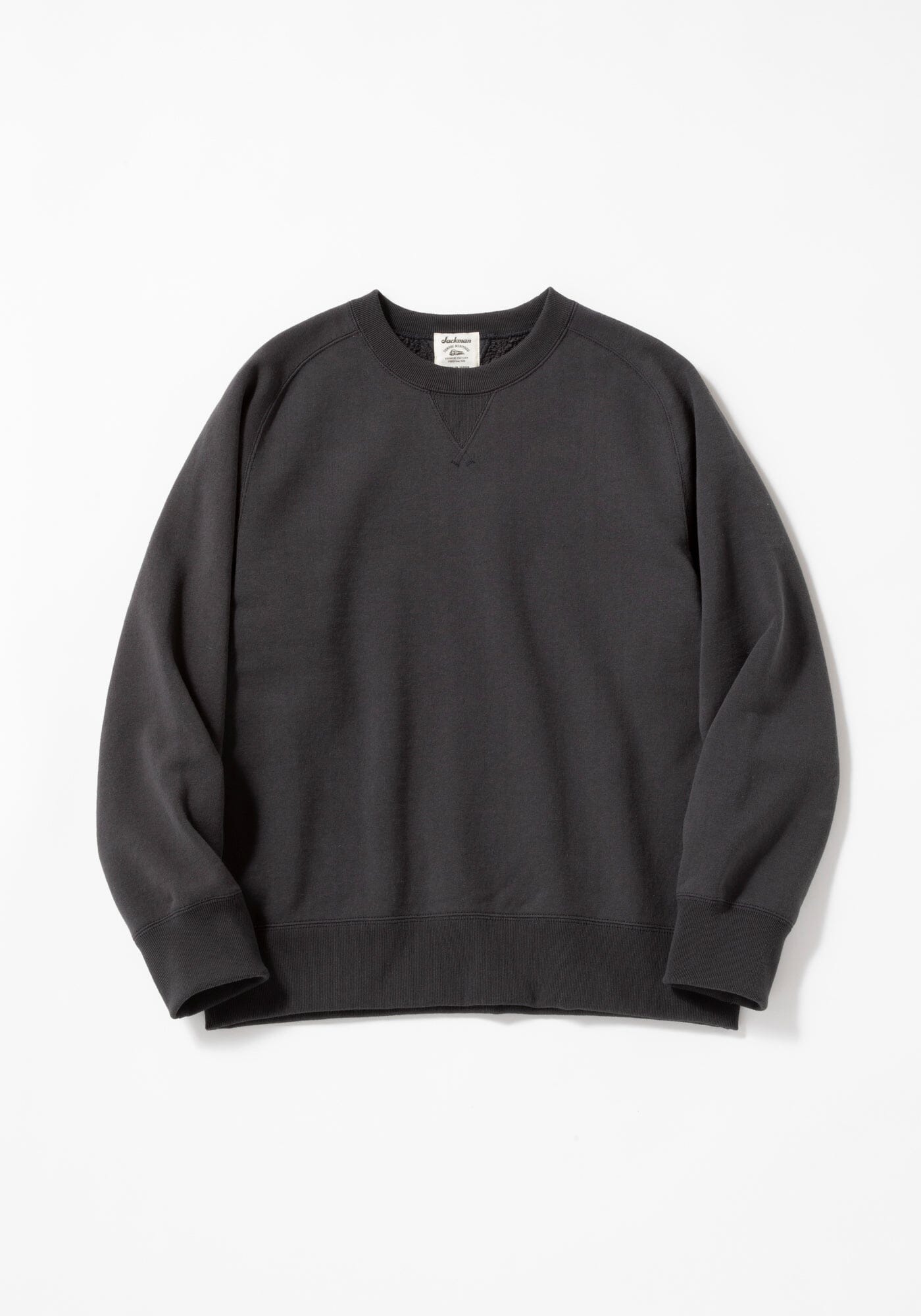 Jackman - Big Loop Crewneck in Ink Black – City Workshop