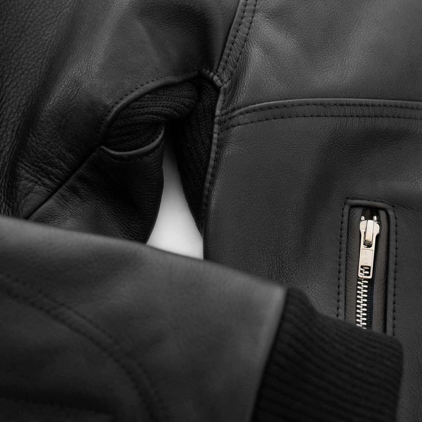 Jane Motorcycles - The Marcy Leather Bomber Jacket - City Workshop Men's Supply Co.