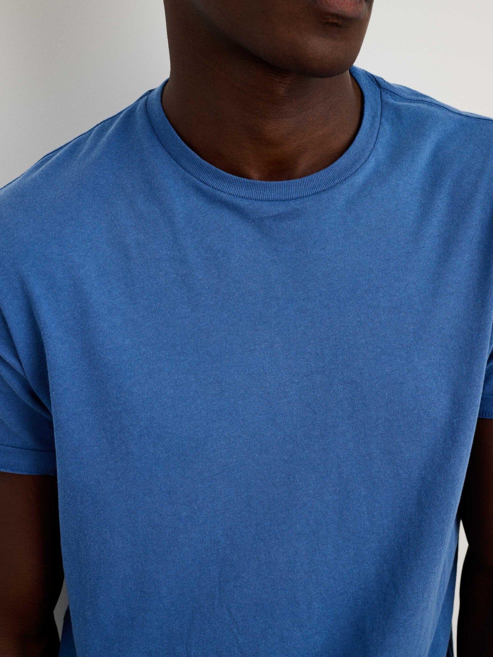 Alex Mill - Lightweight Mercer Tee in Blue - City Workshop Men's Supply Co.