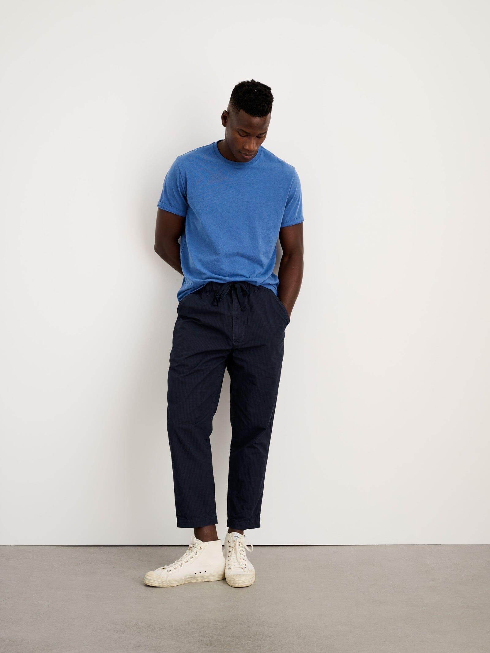 Alex Mill - Lightweight Mercer Tee in Blue - City Workshop Men's Supply Co.