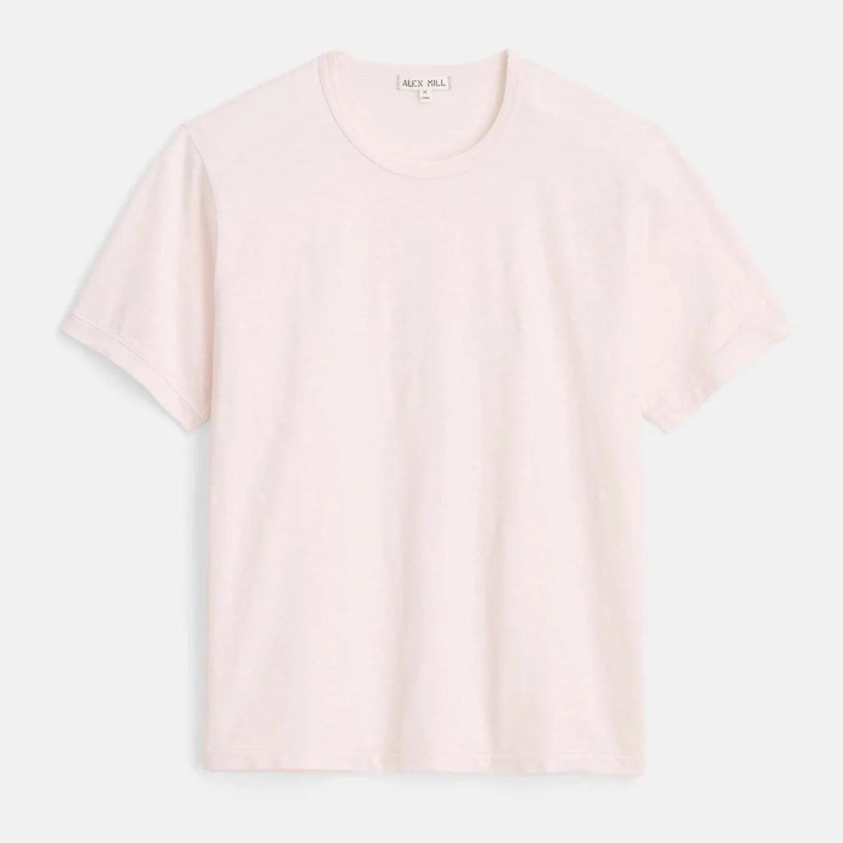 Alex Mill - Standard T Shirt in Slub Cotton in Rose Water