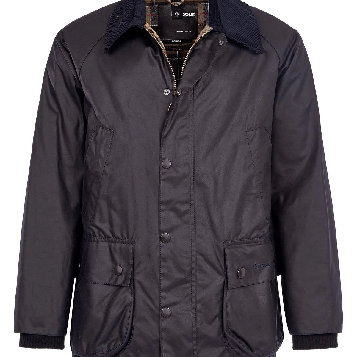 Barbour - Bedale® Waxed Jacket in Navy – City Workshop Men's