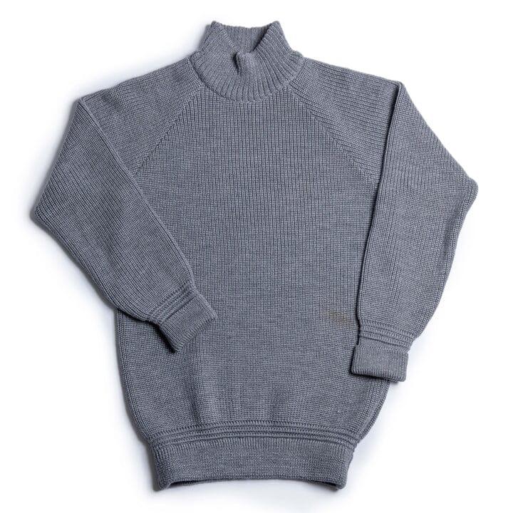 Heimat - Merino Raglan Sweater - Battleship Grey - City Workshop Men's Supply Co.