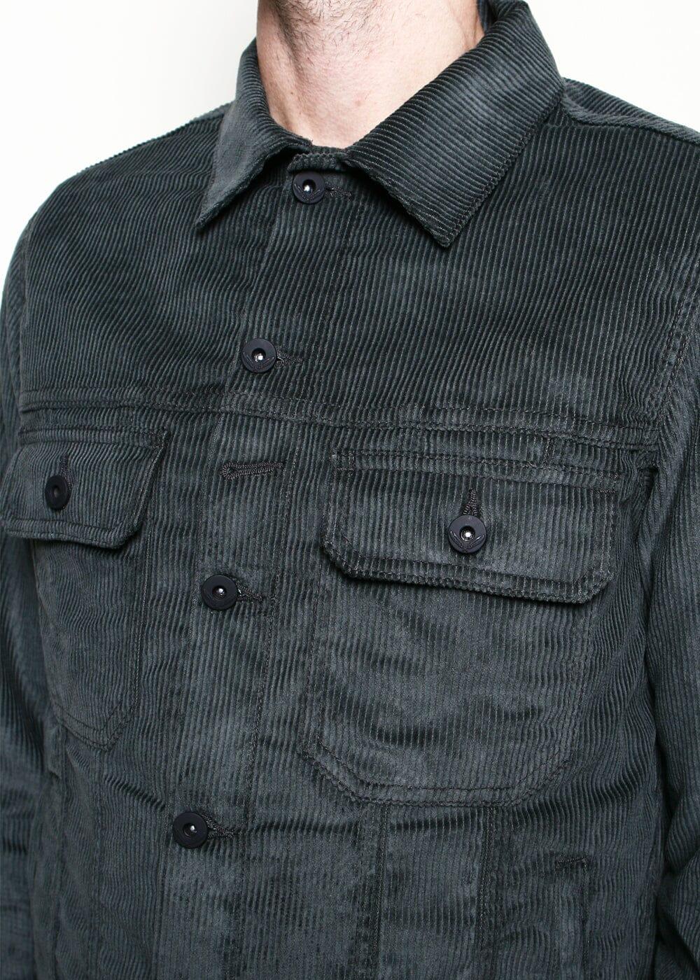 Rogue Territory - Cruiser Jacket Grey Corduroy - City Workshop Men's Supply Co.