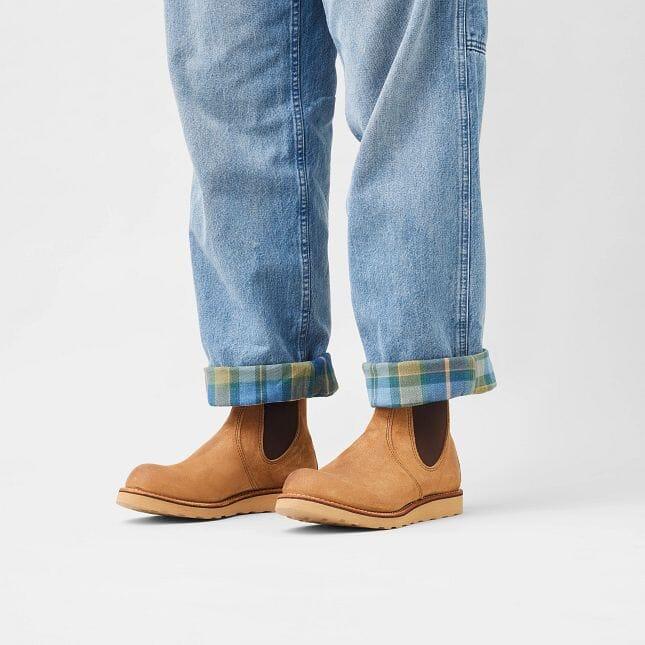 Red Wing Heritage #3192 Classic Chelsea Men's 6in in Hawthorne Muleskinner Leather - City Workshop Men's Supply Co.