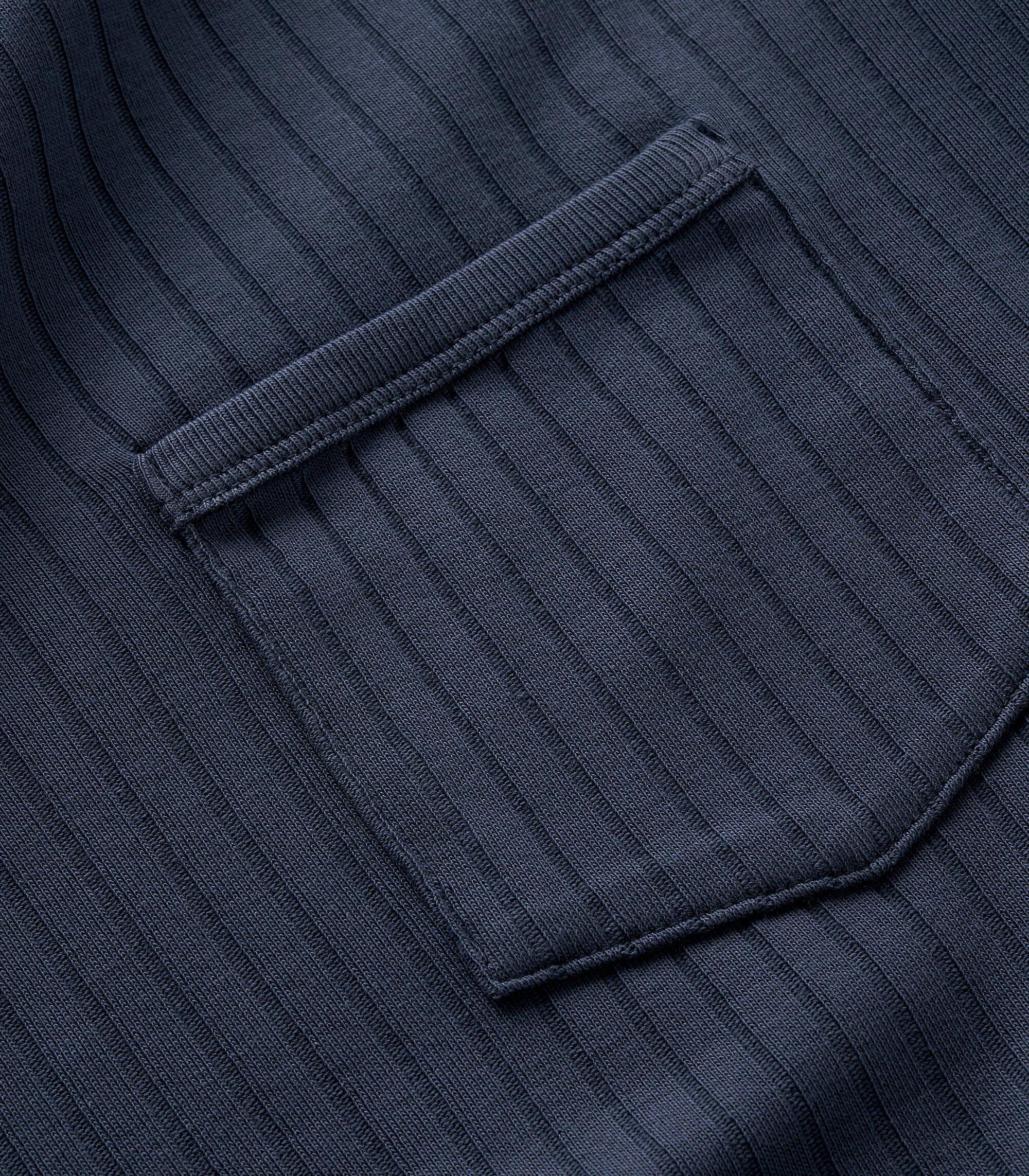 Knickerbocker - Ladder Rib Tee Navy - City Workshop Men's Supply Co.