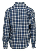 Schott NYC - Long Sleeve Cotton Slub Weave Work Shirt in Blue - City Workshop Men's Supply Co.