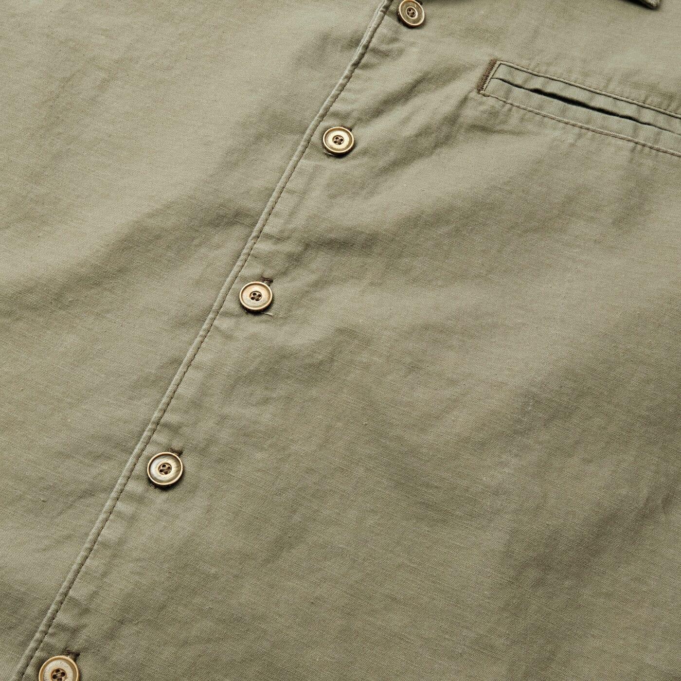 Freenote Cloth - Cayucos Short Sleeve Green - City Workshop Men's Supply Co.