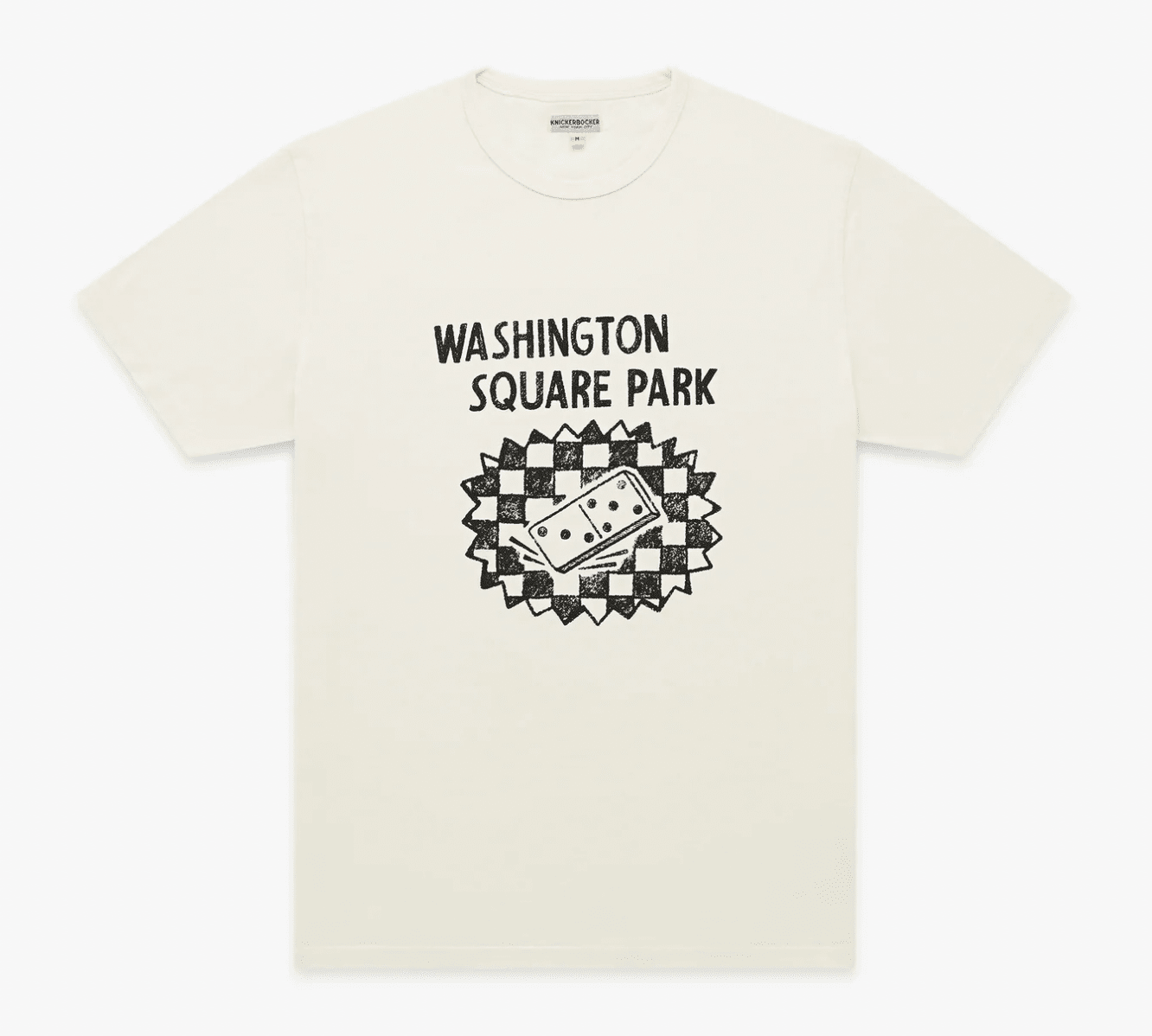 Knickerbocker - Washington Square T-Shirt in Milk - City Workshop Men's Supply Co.