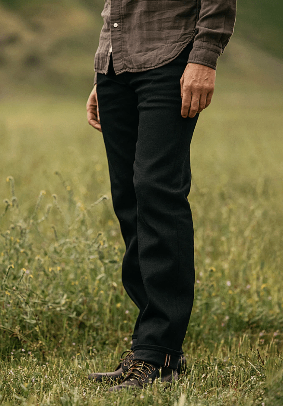 KATO - The Hammer Straight - Black Raw 14oz Selvedge - City Workshop Men's Supply Co.