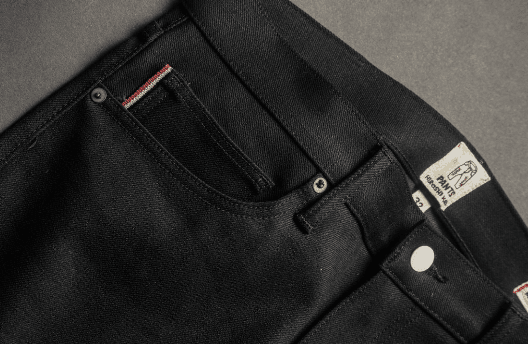 KATO - The Hammer Straight - Black Raw 14oz Selvedge - City Workshop Men's Supply Co.