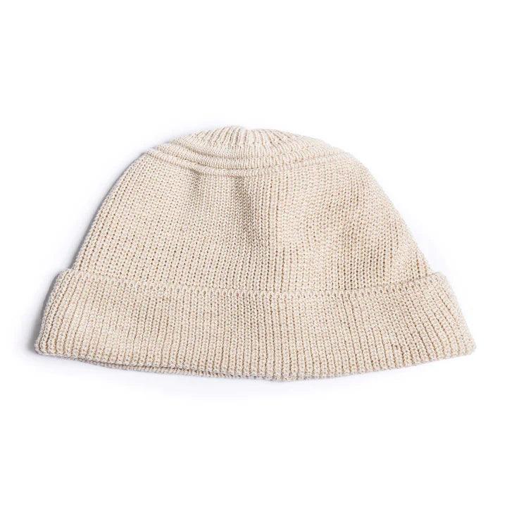 HEIMAT - Schleppermuetze Trawler Hat - Cotton Linen in Seashell - City Workshop Men's Supply Co.