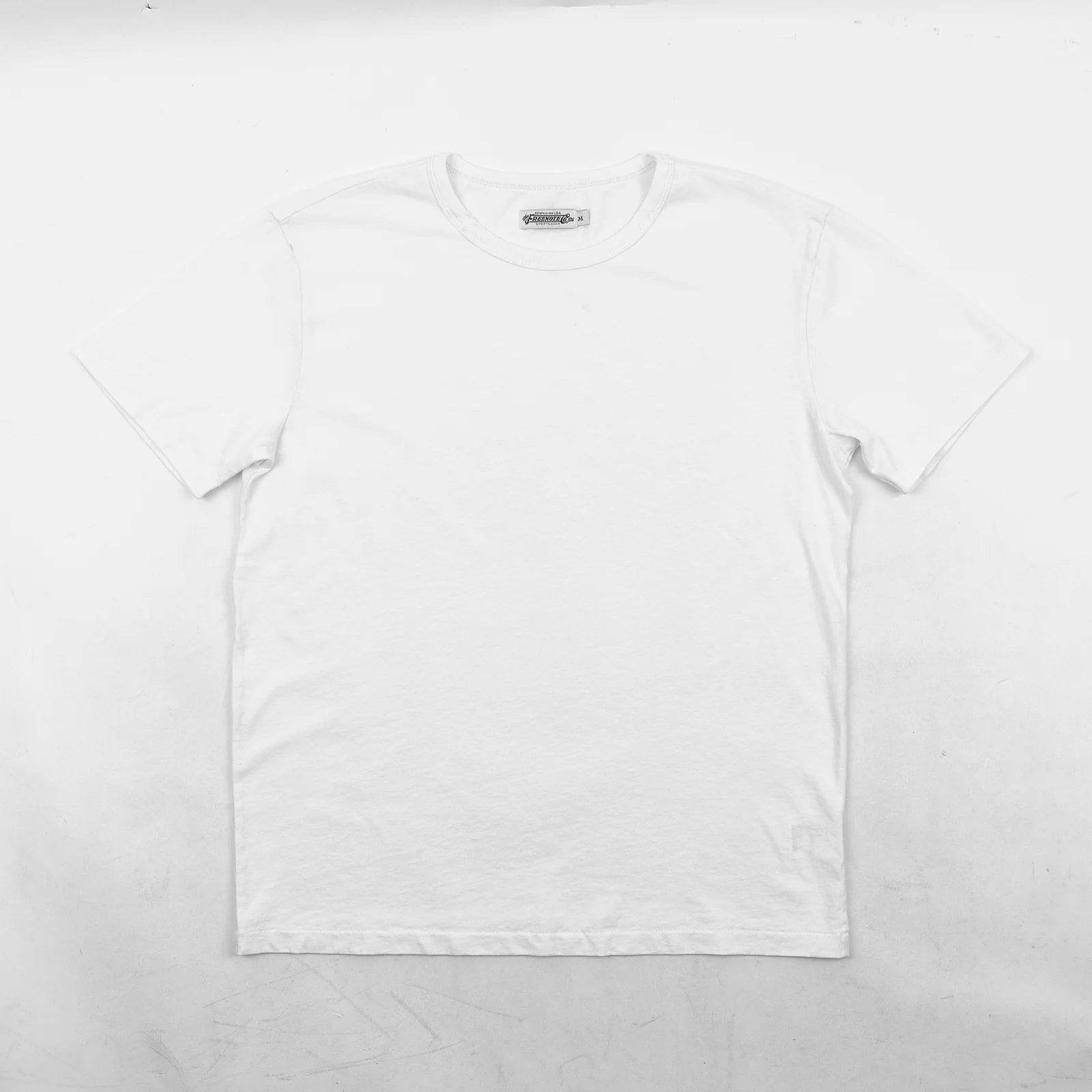 Freenote Cloth - 9 Ounce Pocketless T-Shirt - White - City Workshop Men's Supply Co.