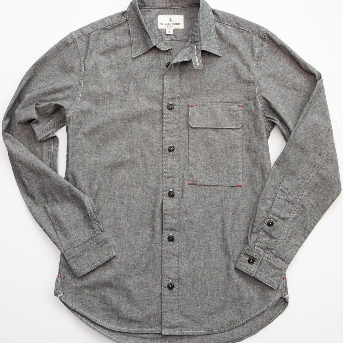 Hudson Shirt in Dark Denim